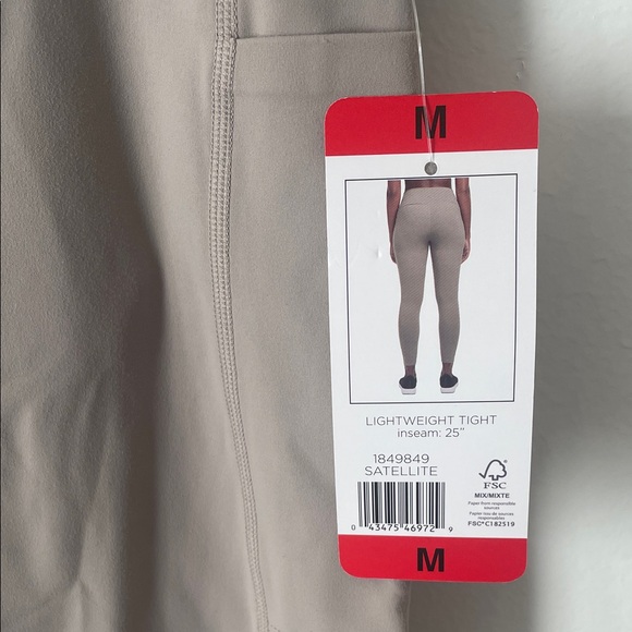 Danskin Women's High Waist Lightweight Legging Tight Satellite Size XS /Z4 - Picture 6 of 10